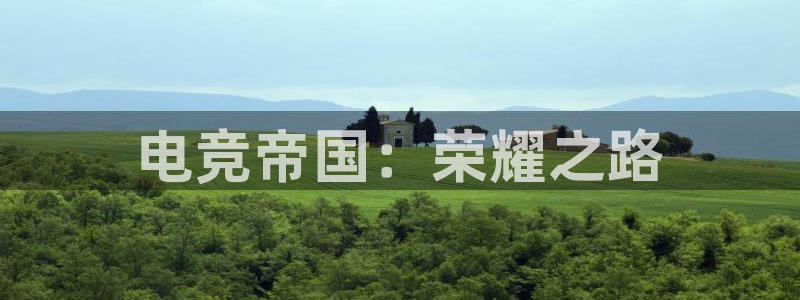 易游电竞官网：电竞帝国：荣耀之路