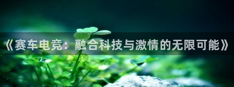 易游电竞官网：《赛车电竞：融合科技与激情的无限可能》